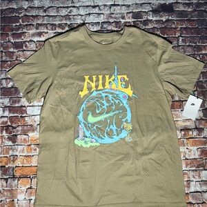 Nike Earthy Green Graphic Tee